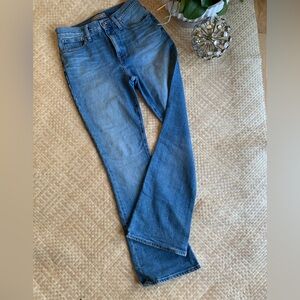 Point Sur by J. Crew Women's Skinny Flare Jeans in Classic Blue